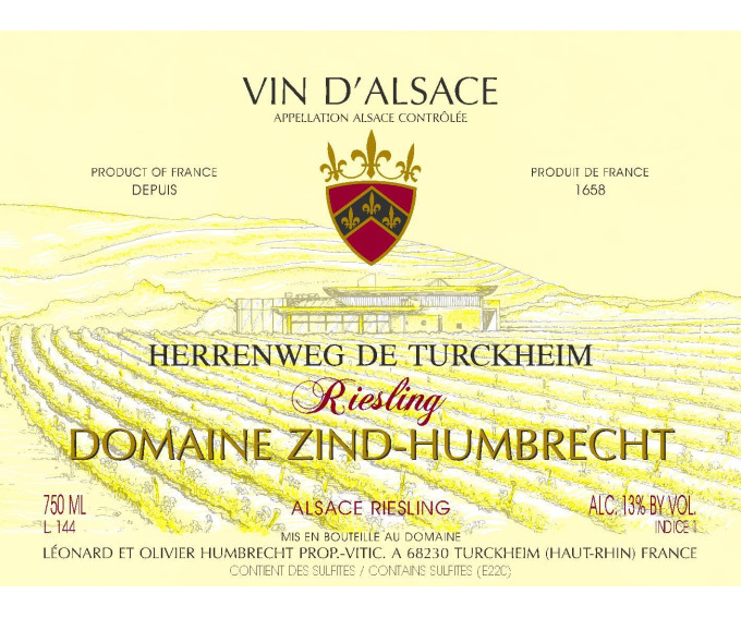 Riesling Herrenweg de Turckheim 2008