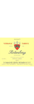Pinot Gris Rotenberg 2002 - Vendange Tardive