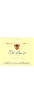 Gewurztraminer Heimbourg 2002 - Vendange Tardive