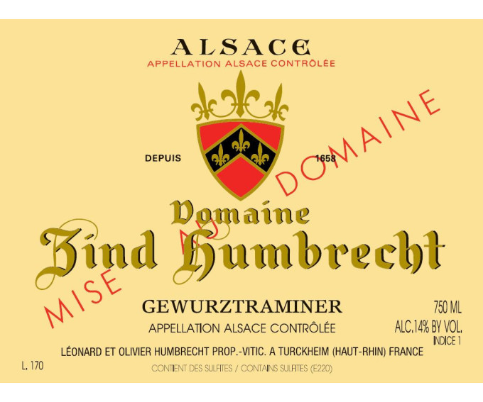 Gewurztraminer Lot 170 2009