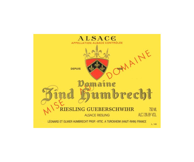 Riesling Gueberschwihr 1999
