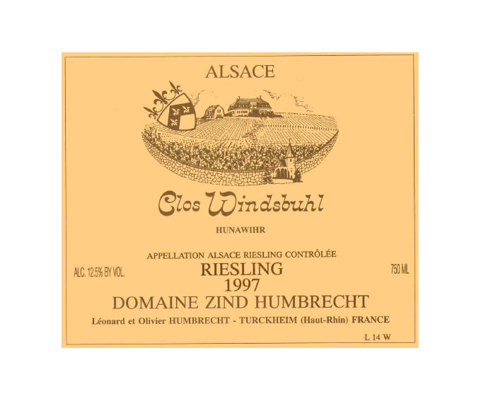 Riesling Clos Windsbuhl 1997