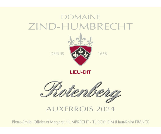 Auxerrois Rotenberg 2024