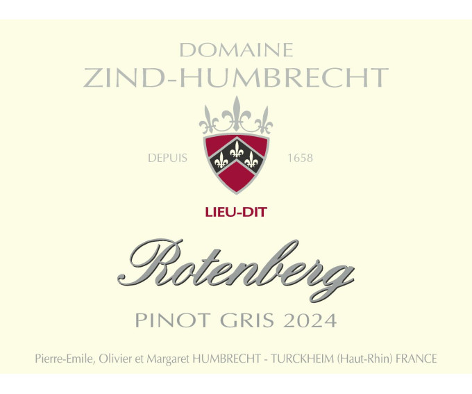Pinot Gris Rotenberg 2024