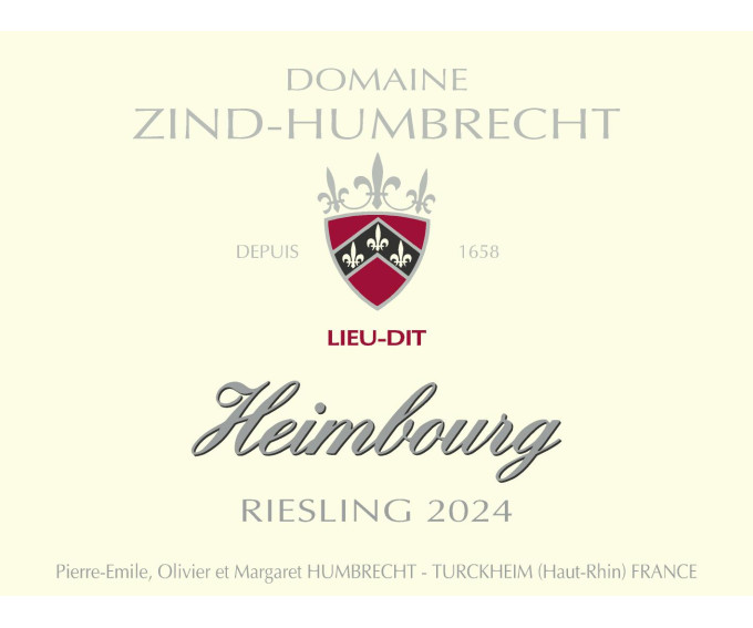 Riesling Heimbourg 2024