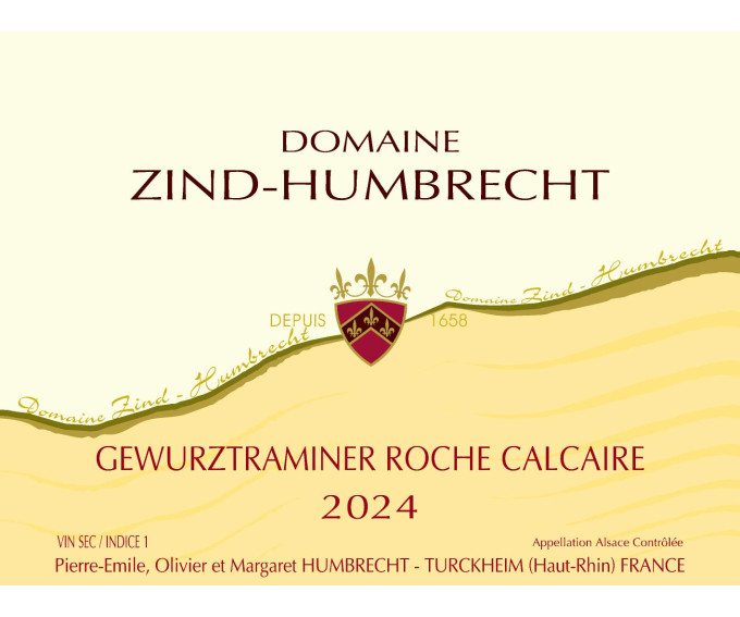 Gewurztraminer Roche Calcaire 2024