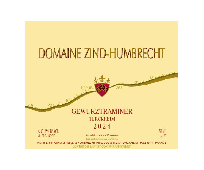 Gewurztraminer Turckheim 2023