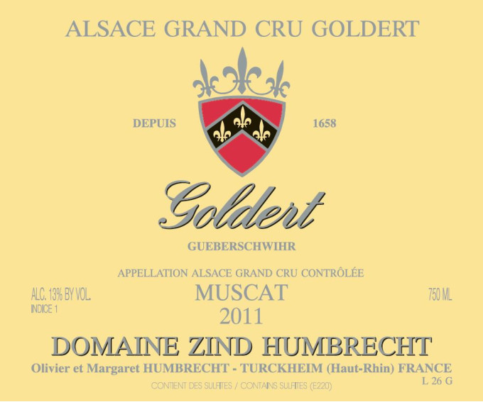 Muscat Goldert Grand Cru 2011