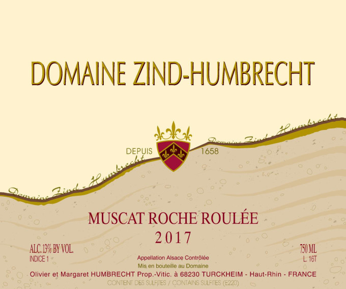 Muscat Roche Roulée 2017