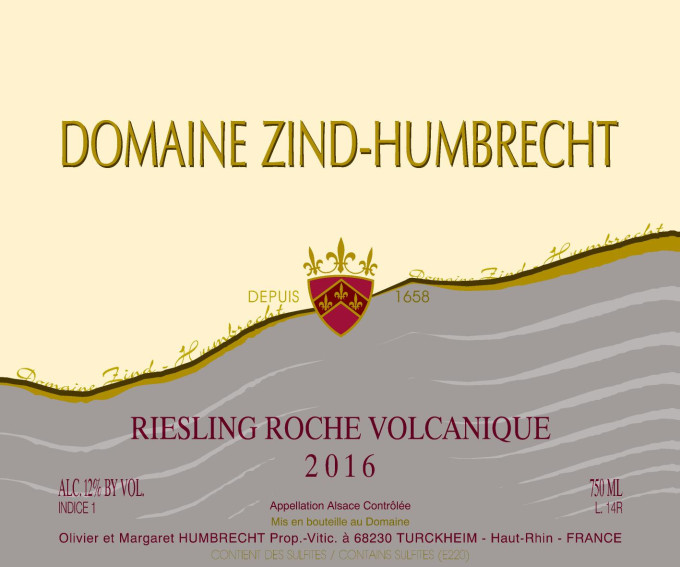 Riesling Roche Volcanique 2016