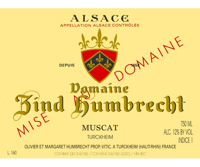 Muscat Turckheim 2016 Muscat Turckheim 2016