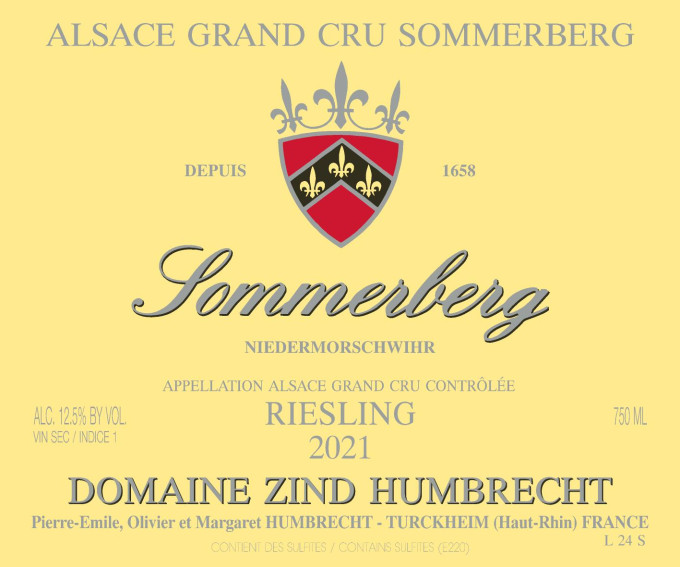 Riesling Sommerberg Grand Cru 2021