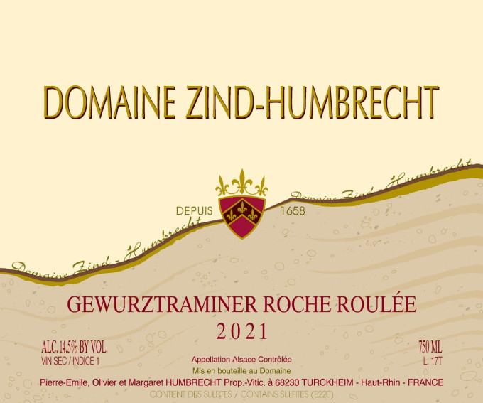 Gewurztraminer Roche Roulée 2021